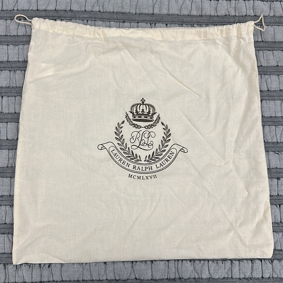 Ralph Lauren Perforated LRL Monogram Top Handled W Removable Long Shoulder Strap - Picture 14 of 14